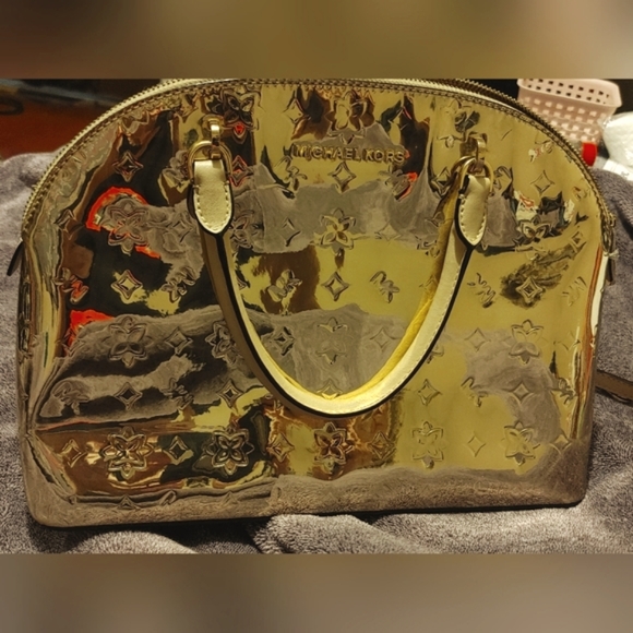 Michael Kors Emmy large Dome Satchel with wallet - Picture 4 of 8